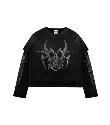 Chew Forever Boneyard Longsleeve Black 700x793 1