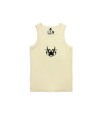 Chew Forever Roach Tank Top Cream scaled 1