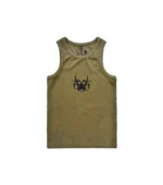 Chew Forever Roach Tank Top Olive scaled 1